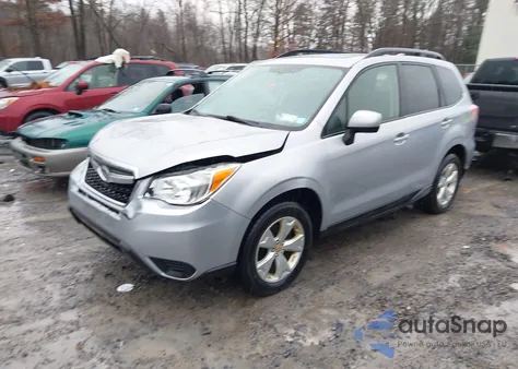 2016 Subaru Forester 2.5I Premium z USA, uszkodzony, nr VIN JF2SJADC4GH536298